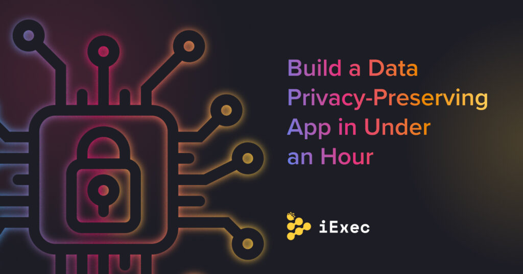 Build a Data Privacy-Preserving App in Under an Hour