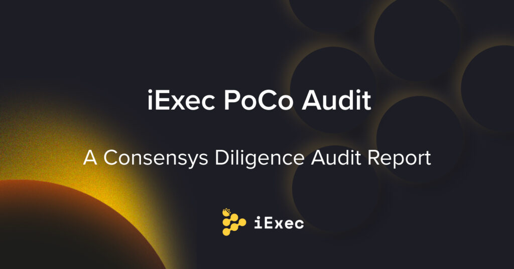 iExec PoCo Audit