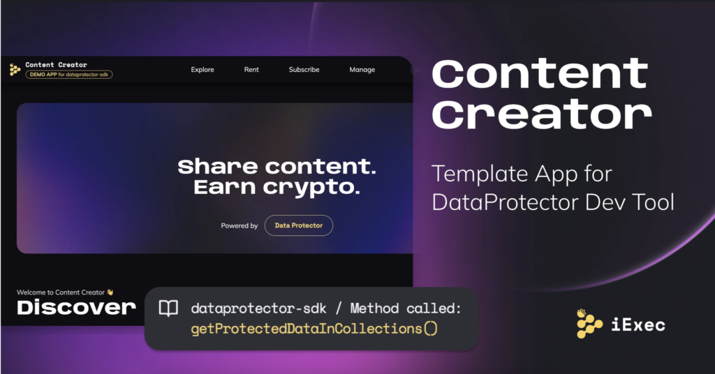 Content-creator-illustration-data-protector-sharing